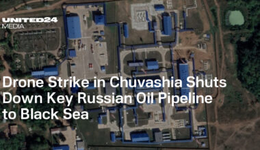 Drone Strike in Chuvashia Shuts Down Key Russian Oil Pipeline to Black Sea — UNITED24 Media