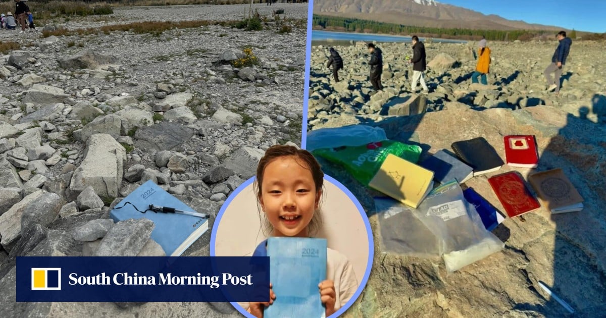 Lost diary by China girl becomes message book for tourists at New Zealand site, starts legacy