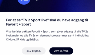 Hvorfor skal jeg købe et bjerg af lort for at få adgang til sport?