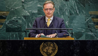 Premier De Wever spreekt voor het eerst VN toe: “Belgium is open for business”