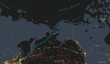 Canada sends ice-breaker ships to free freighter stuck in Arctic sea route
