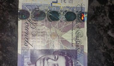 Old £20 note I found while going through stuff