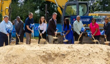 Griffin Heights grocery store groundbreaking blends hope, politics