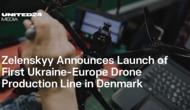 Zelenskyy Announces Launch of First Ukraine-Europe Drone Production Line in Denmark — UNITED24 Media
