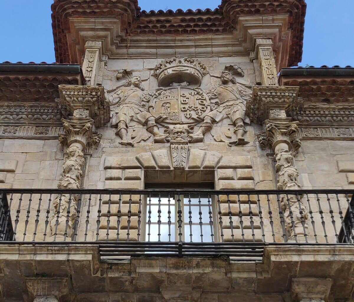 Camposagrado Palace coat of arms. Avilés, Spain. OC.