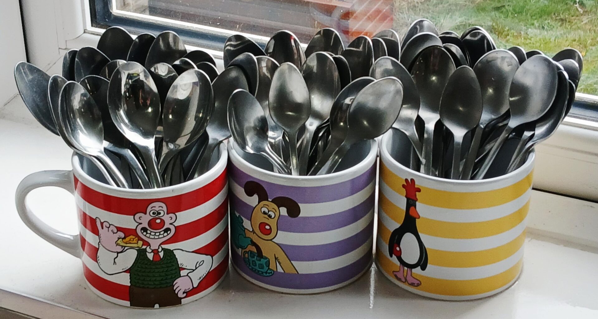All the shiny teaspoons - where do they all come from? Something odd here: I never purchased a teaspoon in my life but have enough to fill the Albert Hall...