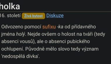 Bohužel jsem nedávno načerpal tuto vědomost a nechci v tom být sám: