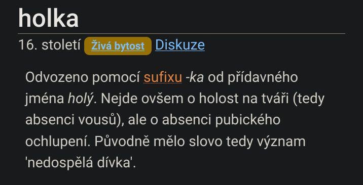 Bohužel jsem nedávno načerpal tuto vědomost a nechci v tom být sám: