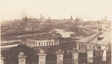 Supposed first photo ever of the Kremlin, Moscow, Russia