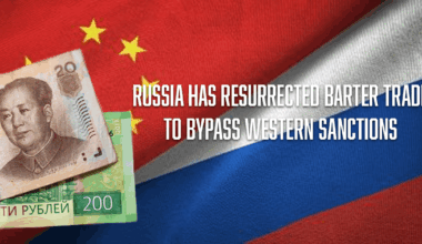 Western sanctions are clearly biting — Russia has revived barter trade as a means to work around them, trading wheat for Chinese cars, flax seed for building materials, and other goods. In 2024, the Economy Ministry issued guidelines to support such non-monetary trade methods.