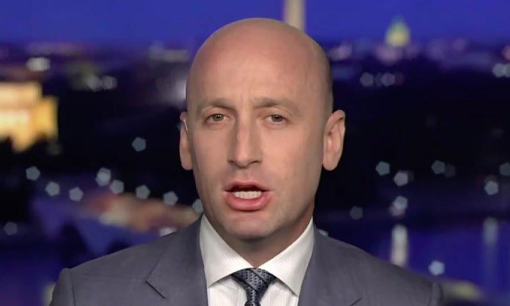 ‘Bury Your Greased Bald Head in The Sand’: Internet Shreds ‘Ghoul’ Stephen Miller for Pretending to Care About Migrant Kids