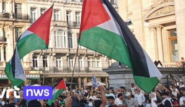 4 pro-Palestijnse betogers naar gesloten terugkeercentrum gebracht: "Verstoorden de openbare orde" | VRT NWS: nieuws