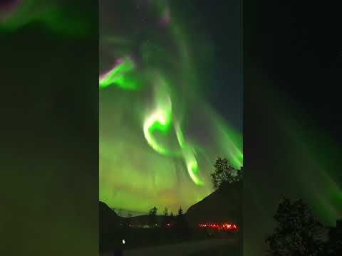 Epic Aurora over the sky near Tromsø 15 September