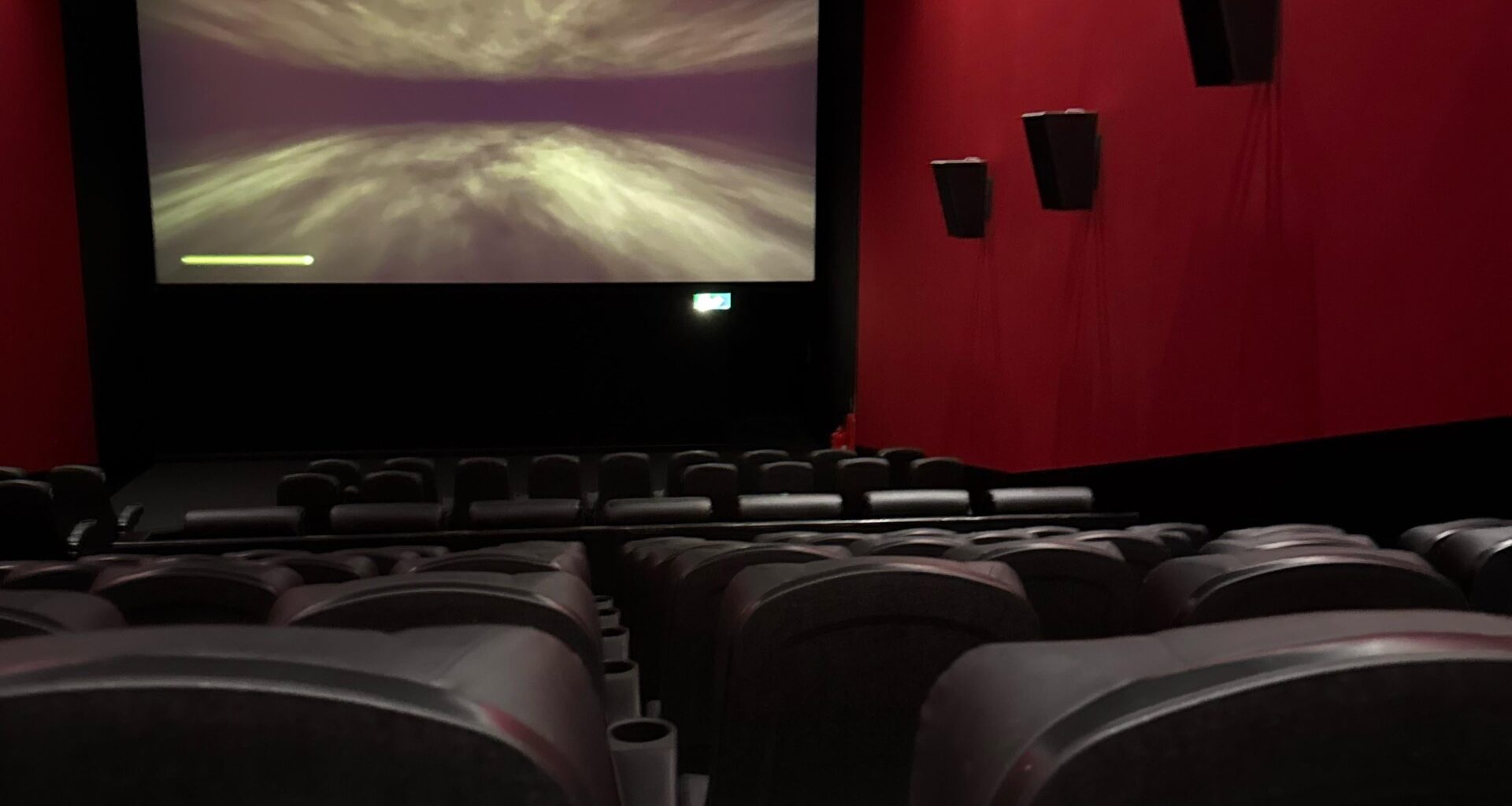 Cinema to myself yeoooo