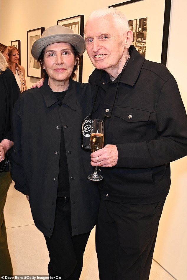 Sharleen Spiteri and Mike McCartney pictured at the private viewing of Double Exposure in May