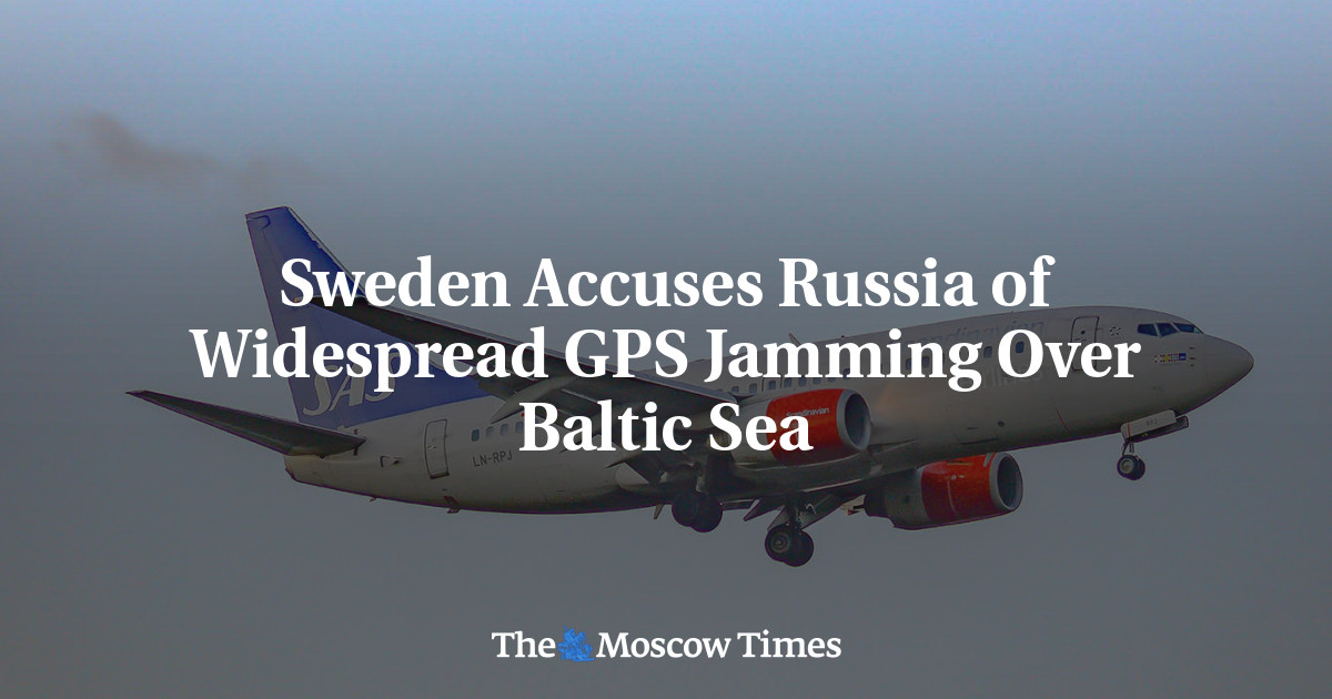 Sweden Accuses Russia of Widespread GPS Jamming Over Baltic Sea