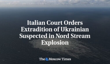 Italian Court Orders Extradition of Ukrainian Suspected in Nord Stream Explosion