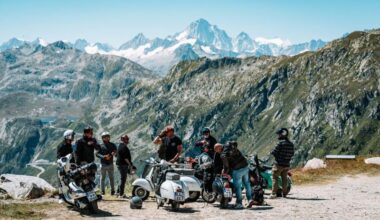 Vespa road trip through Switzerland