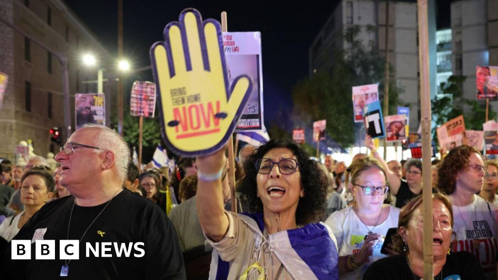 Thousands throng Jerusalem to oppose Netanyahu's Gaza expansion war plan