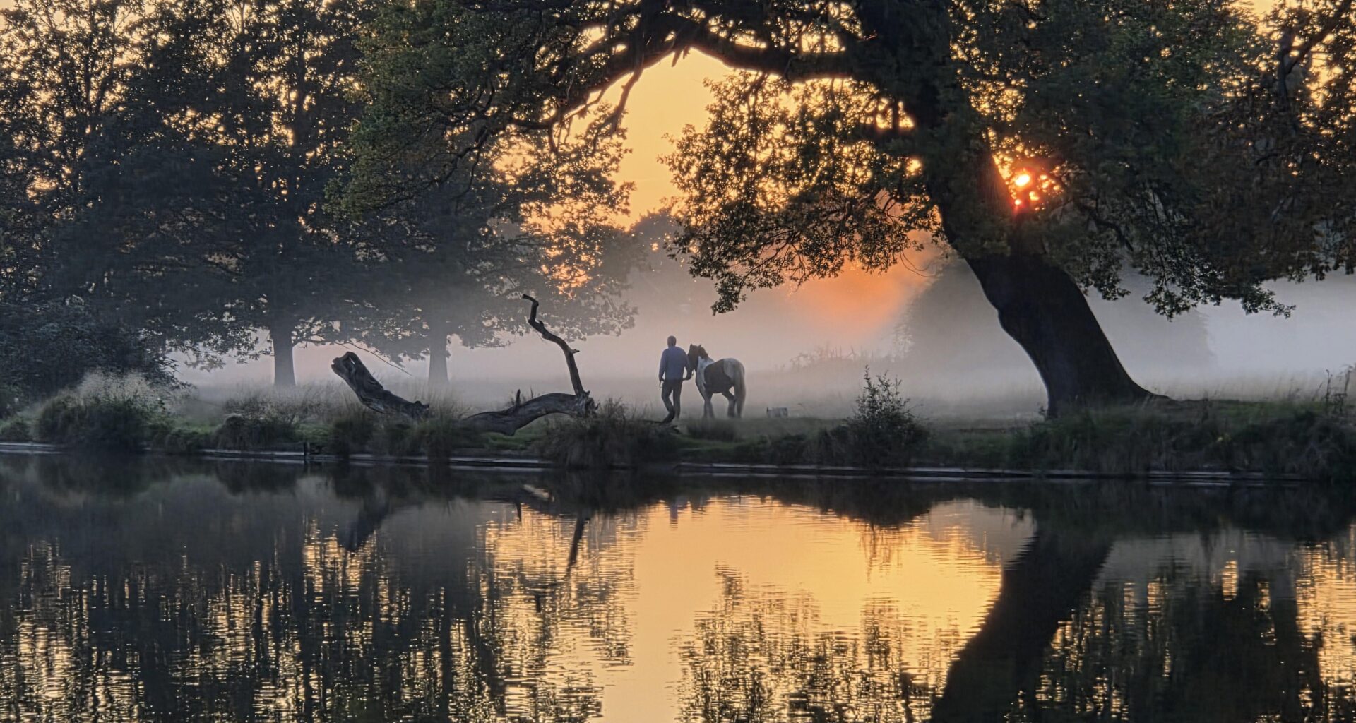 A perfect evening walk to see off the weekend.