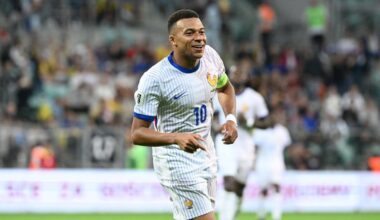 en marquant contre l'Ukraine, Kylian Mbappé égale Thierry Henry au classement des meilleurs buteurs de l'équipe de France