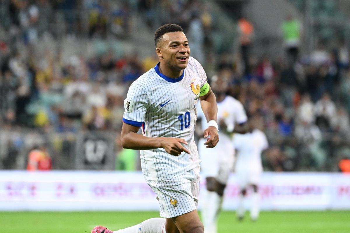 en marquant contre l'Ukraine, Kylian Mbappé égale Thierry Henry au classement des meilleurs buteurs de l'équipe de France