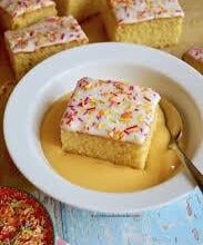 Absolutely chuffed to find out that my kid's first ever school dinner pudding will be one of these bad boys