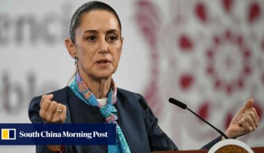 Mexico considering imposing tariffs on China, President Sheinbaum says