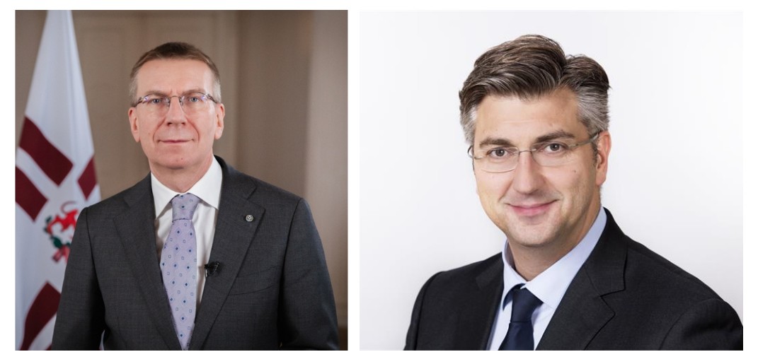 President of Latvia and Prime Minister of Croatia sent congratulations to Moldovan citizens
