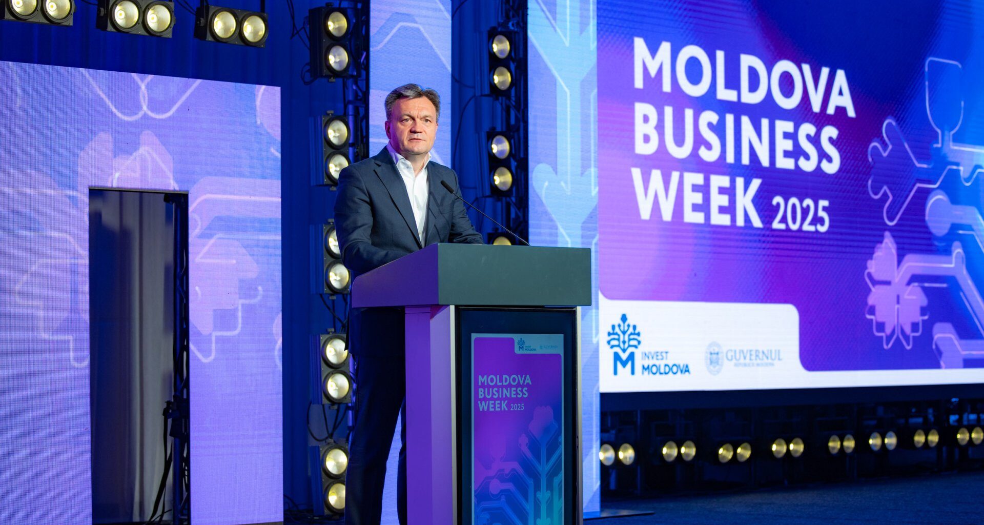 Moldovan PM attends opening of tenth edition of Moldova Business Week