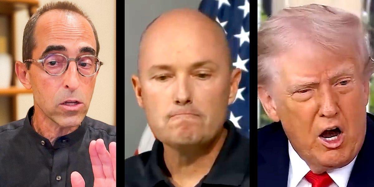 Governor Cox preaches peace. Trump demands revenge.