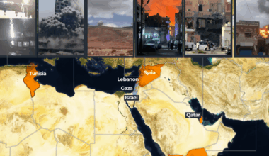 Israel has attacked six countries in the past 72 hours