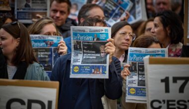 Face à la menace Bolloré, la rédaction du « Parisien » se met en grève