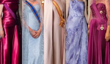 Royals wearing Giorgio Armani