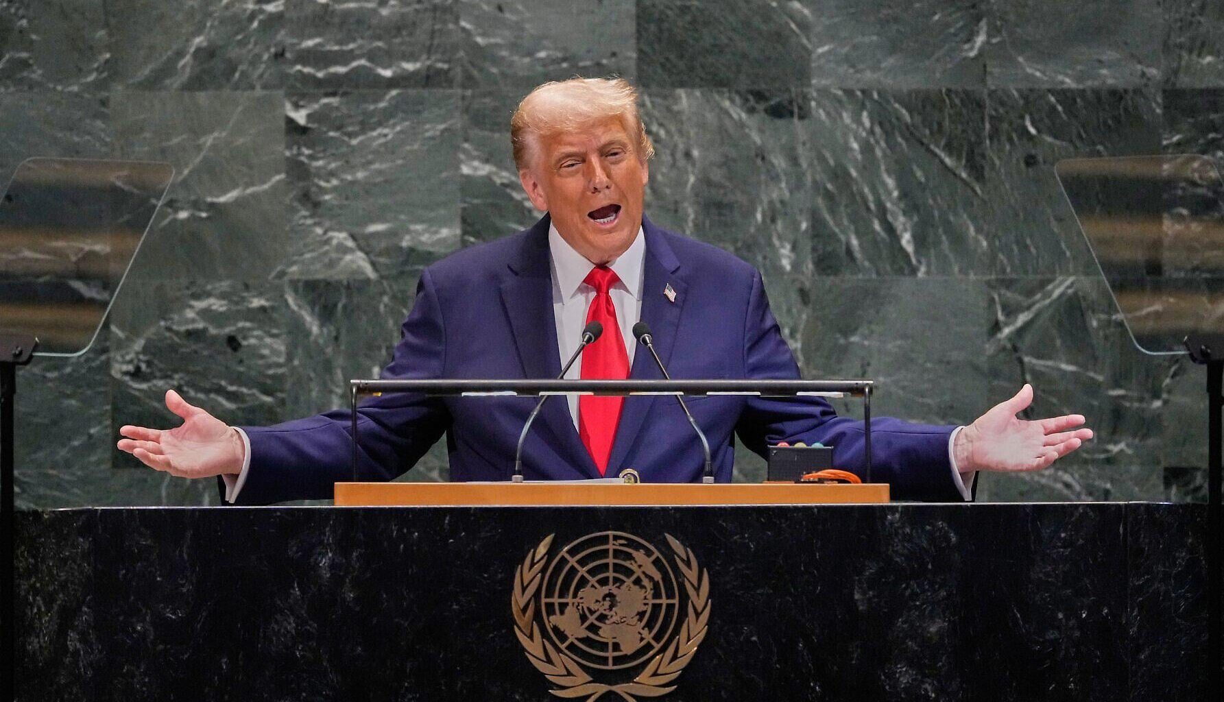 Full text of Trump speech: UN is funding an assault on Western countries and their borders