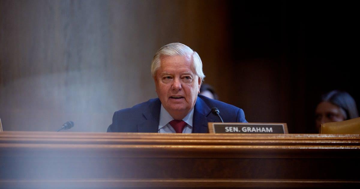 Lindsey Graham Announces He’s Totally Fine With Trump’s Fascism