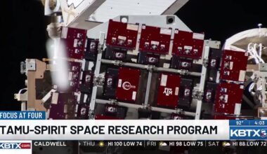 Texas A&M University experiments headed to the International Space Station