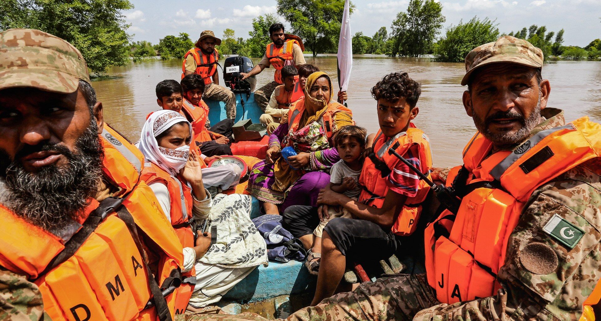 Five people dead as rescue boat overturns in Pakistan floods | News
