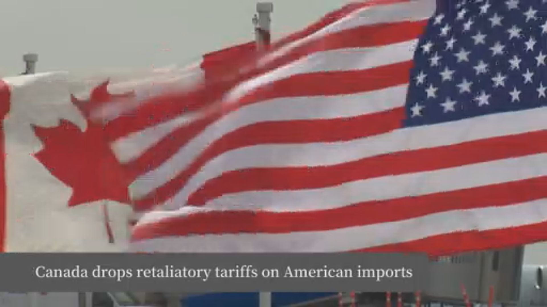 Click to play video: 'Canada drops counter-tariffs on U.S. goods under CUSMA'