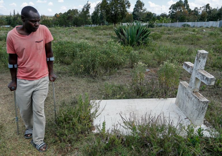 Agnes Wanjiru tombstone
