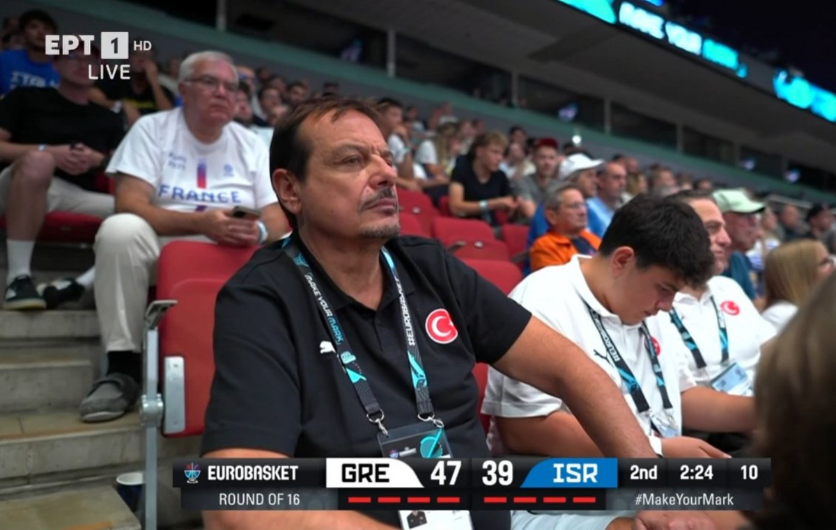EuroBasket 2025: Στο γήπεδο για το Ελλάδα – Ισραήλ ο Αταμάν με τον γιο του
