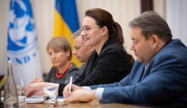 Svyrydenko hands over letter to IMF mission requesting new cooperation program