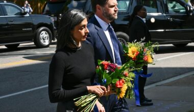 JD Vance visits Minneapolis after Annunciation shooting