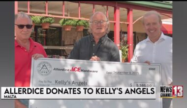 Malta hardware store donates to Kelly’s Angels