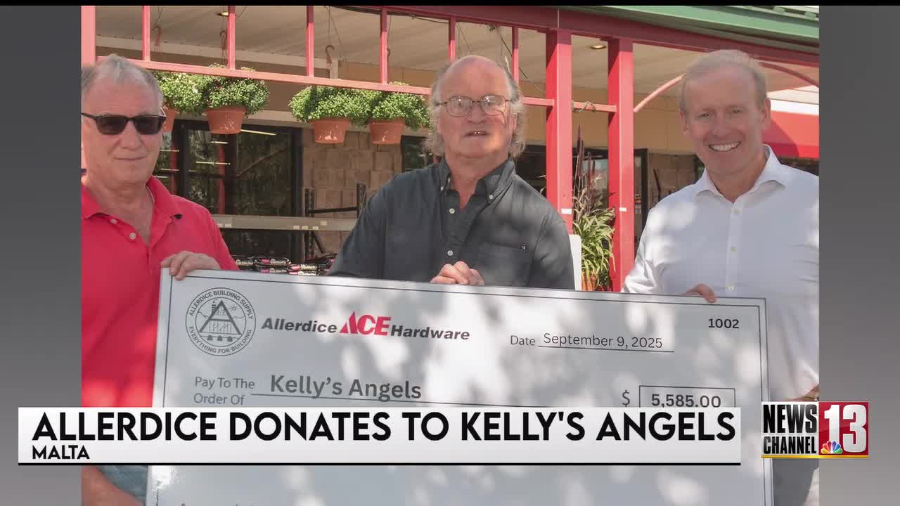 Malta hardware store donates to Kelly’s Angels