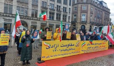 Amsterdam Rally Marks 2022 Uprising Anniversary and Backs ‘No to Executions Tuesdays’