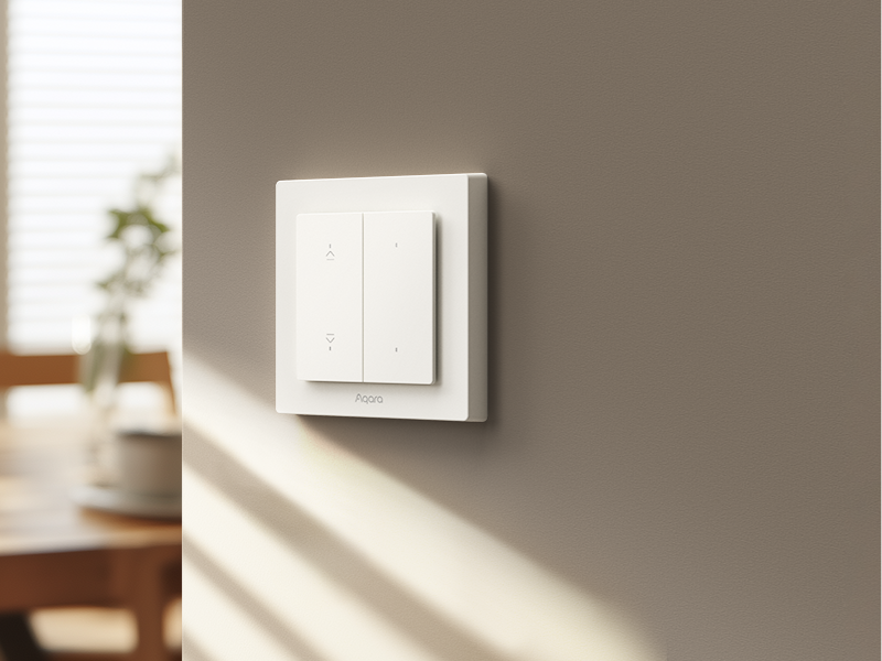 Aqara lance un nouvel interrupteur d'obturateur avec fil et Zigbee