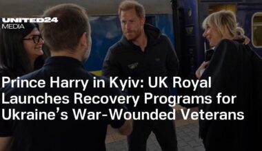 Prince Harry in Kyiv: UK Royal Launches Recovery Programs for Ukraine’s War-Wounded Veterans