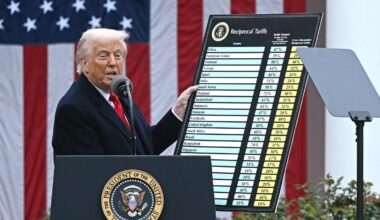 Trump faces returning $100bn in tariffs after court ruling