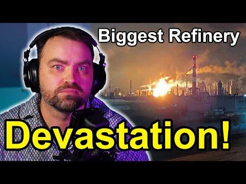 Ukraine hits Russia’s biggest oil refinery